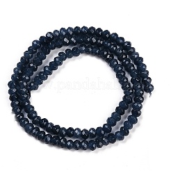 Chapelets de perles de jade blanche naturelle&nbsp;G-Z069-01S