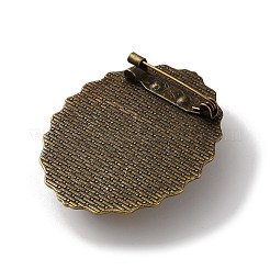 Anstecknadeln aus einer Legierung im Retro-Stil für Rucksackkleidung&nbsp;JEWB-B034-01AB-02