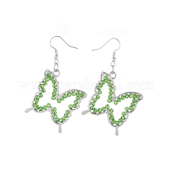 Boucles d'oreilles en verre et pendentif collier ensembles de bijoux&nbsp;SJEW-JS01076-03