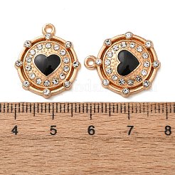 Pendentifs d'émail en alliage&nbsp;FIND-K030-17B-G