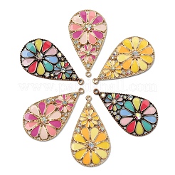 6 pz 3 colori ciondoli in lega di smalto&nbsp;FIND-YW0009-99