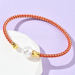 Anneau en fil d'acier&nbsp;BJEW-S177-01