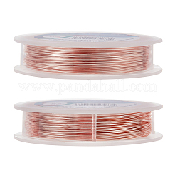 Fil de cuivre rond pour la fabrication de bijoux&nbsp;CWIR-BC0009-0.5mm-16