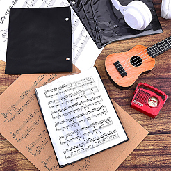 Album de partitions de musique en PVC&nbsp;AJEW-WH20020-553B