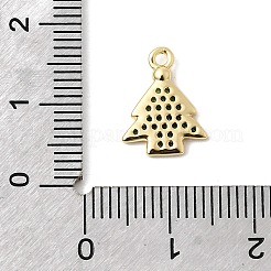 Weihnachten Messing Micro Pave Zirkonia Charms&nbsp;KK-L258-04G-C01
