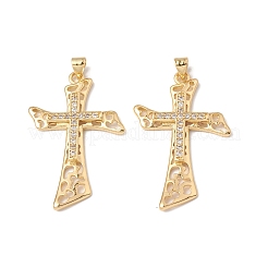 Pendentifs de placage en laiton&nbsp;KK-D087-34G