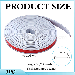 Selbstklebende flexible Formteile aus TPE&nbsp;DIY-WH0759-34B-01