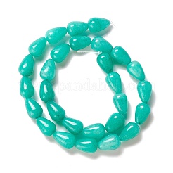 Natürliche weiße Jade perlen Stränge&nbsp;G-O029-07A-02