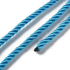 Cordón redondo trenzado de nailon&nbsp;NWIR-S001-01A