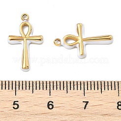Colgantes de esmalte de acero inoxidable 304&nbsp;STAS-T076-11G-01