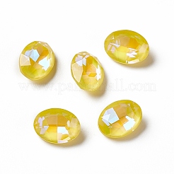 Cabochon di strass di vetro moka fluorescent style eletroplate k9&nbsp;RGLA-J020-A-MI