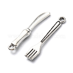 48 pz 8 ciondoli in lega di stile tibetano&nbsp;TIBEP-FS0001-13