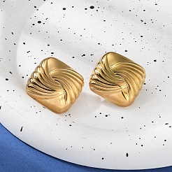 Pendientes de acero inoxidable 304 para mujer&nbsp;LS-EJEW-K306-01G