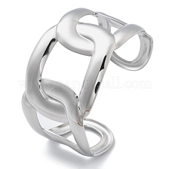 Bracelets manchettes en acier inoxydable 304 pour femmes&nbsp;BJEW-B108-09P