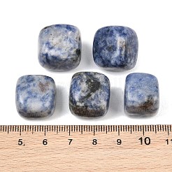Cuentas de jaspe de punto azul natural&nbsp;GG-CBAD0F6-A25-01