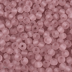 Perles de rocaille en verre transparent dépoli fgb&nbsp;SEED-N013-04A-06