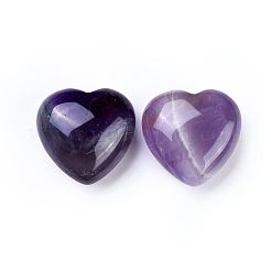Natürlicher Amethyst Herz Liebesstein&nbsp;G-K290-15