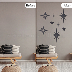 8 Stück Eisenstern zur Wandmontage&nbsp;DIY-WH0678-94A
