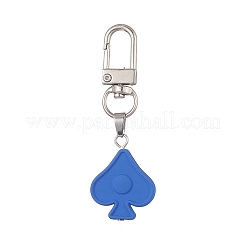 Décorations de pendentifs en émail acrylique coeur&nbsp;HJEW-JM01028