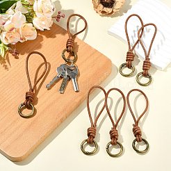 Pendentifs décoratifs vintage en corde de peau de vache&nbsp;ST-CJ0028-13