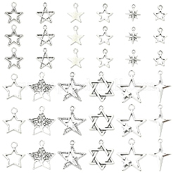 60 stücke 12 stile tibetische stil anhänger aus zinklegierung&nbsp;FIND-YW0012-32