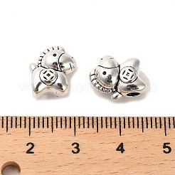 Tibetischer stil legierung perlen&nbsp;FIND-C043-018AS