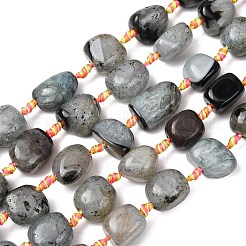 Chapelets de perles d'agate naturelle&nbsp;G-F825-G01-01C