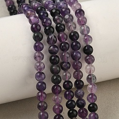 I filamenti di perline fluori viola naturale&nbsp;G-P530-B08-01
