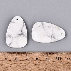 Pendentifs howlite synthétiques&nbsp;G-Q601-38J