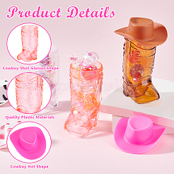 Stivali di plastica in stile cowboy&nbsp;AJEW-GA0007-67