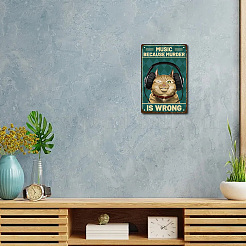 Eisenschild poster&nbsp;AJEW-WH0157-525
