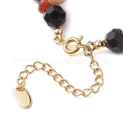 Braccialetti da donna con pietre miste naturali&nbsp;BJEW-JB10715
