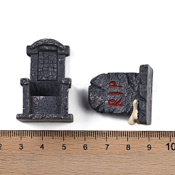 Halloween-Thema Harzfiguren Statuen für die Heim-Desktop-Dekoration&nbsp;DJEW-C018-01
