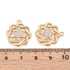Ottone micro spianare pendenti zirconi&nbsp;KK-N262-108B-G