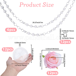 Kits de rideaux de perles à faire soi-même&nbsp;DIY-SP0007-13