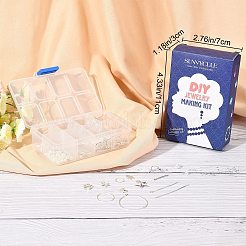 DIY baumeln Ohrring machen Kits&nbsp;DIY-SC0016-69