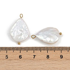 Colgantes de perlas keshi de agua dulce naturales&nbsp;STAS-D378-06A-G