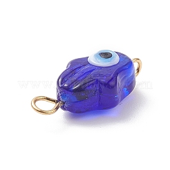 Dijes de conector de murano de mal de ojo hechos a mano&nbsp;PALLOY-JF02052