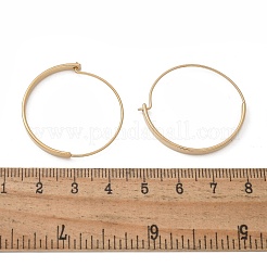 Pendientes de aro de acero inoxidable 304 para mujer&nbsp;EJEW-Q781-04G