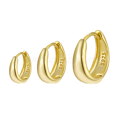 Eleganti orecchini geometrici ovali in argento sterling s925 da indossare tutti i giorni&nbsp;ER3464-1
