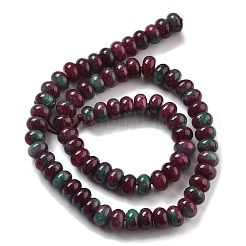 Chapelets de perles de jade blanche naturelle&nbsp;G-E507-01S