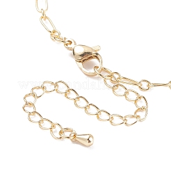Ensemble de bijoux chaîne câble en laiton&nbsp;SJEW-JS01229