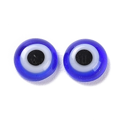 Cabochons fatti a mano lampwork male occhio&nbsp;LAMP-E022-01E