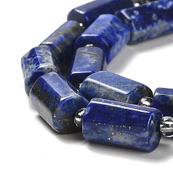 Natürlicher Lapislazuli Perlenstränge&nbsp;G-N327-06-13