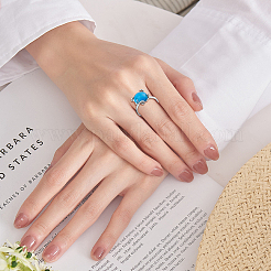 1 pièce réglable 925 anneaux en argent réglables accessoires de bague&nbsp;FIND-DC0006-64P
