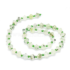 Natur Prehnit Perlen Stränge&nbsp;G-E569-C01