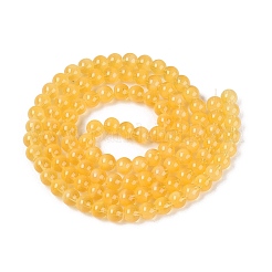 Colliers de perles en verre transparent imitant les yeux de chat&nbsp;GLAA-Q110-01B-16