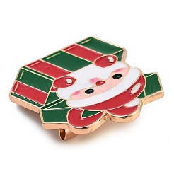 Broches en alliage d'émail sur le thème de Noël&nbsp;JEWB-S022-03A