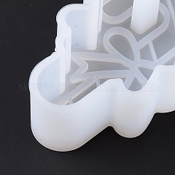 Moldes de silicona de bastón de caramelo de navidad diy&nbsp;DIY-G058-F01