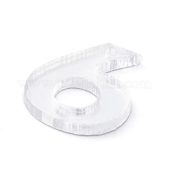 Acryl Strass aufnähen&nbsp;LS-FIND-WH0009-33-6